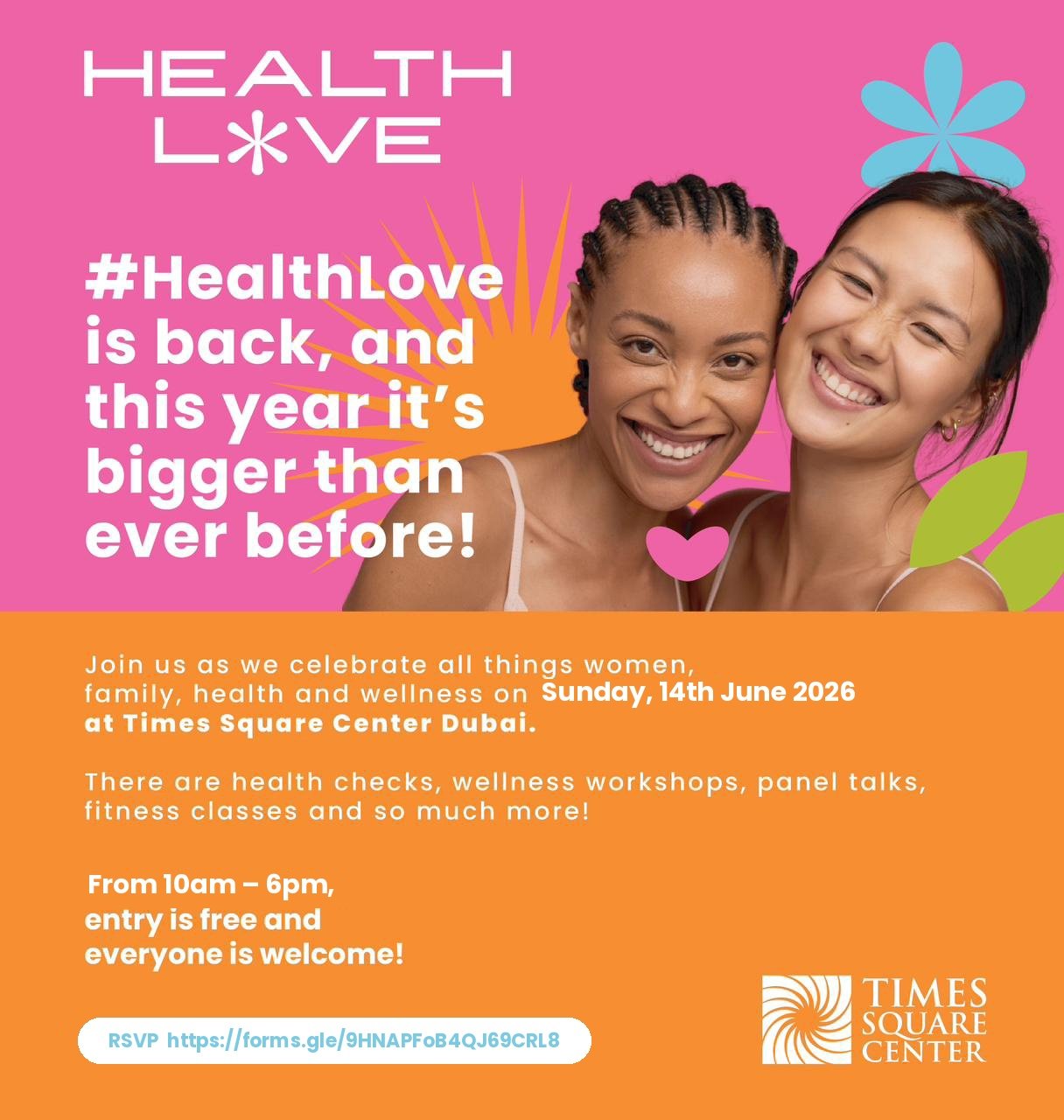 We’ll be at #Healthlove 2026